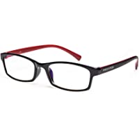Prospek - Gafas para ordenador Premium – Professional – Con filtro de luz azul y antirreflejante (+2.00 Dioptrías | Rojo…